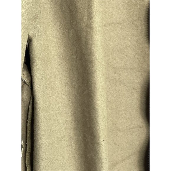 Molokai Surf Co Zip Jacket Olive Green Size 2XL 100% Cotton - Picture 3 of 8